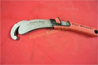 Power Grip Pipe Wrench 1/2" - 1 1/2"