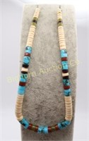 Multi Stone 15" Necklace