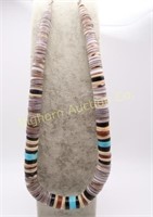 Multi Stone 19" Necklace