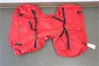 Red H Pack Bag for Top of Pack Saddle