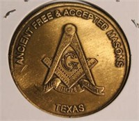 1997 JOSEPH W REGION- MASON'S GRANDMASTER COIN
