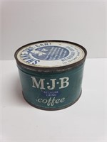 MJB coffee can