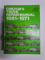 1961 - 1971 Chilton's Repair Manual