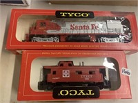 TYCO TRAIN AND CAR