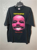 Vintage 1997 Chumbawamba Tubthumper Shirt Tour