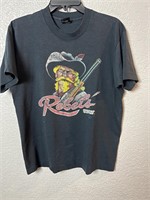 Vintage 1989 UNLV Runnin Rebels Blonde Hey Reb Tee