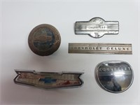 Vintage Chevrolet emblems