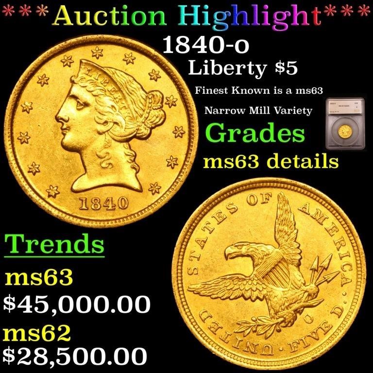 Breathtaking Spring Coin Consigns Auction 6 of 6