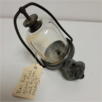 Vintage Glass Sediment Bowl Fuel Filter