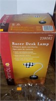 Racer desk lamp