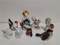 Porcelain Figurals Japan, Austria, Occupied Japan