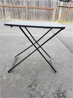 Adjustable Height Fold Up Table 30lb Limit