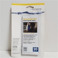 Katadyn Micropur MP1 Purification Tablets 20ct