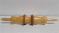 Vtg 17" Wood Pasta Pastery Noodle Rolling Pin