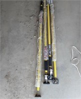 4 NEW QUICK SUPPORT RODS