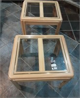 SIDE TABLES - 23" X 23" X 28"