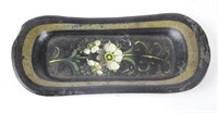 19TH C. TOLEWARE CANDLE WICK TRAY