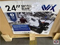 24 inch snow blower 2 stage 208 cc by AAVIX