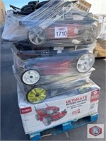 Lawnmowers lot of 8 pcs assorted brands and