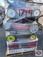 Lawnmowers lot of 8 pcs assorted brands and