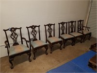 Lot of 6 Henredon Dining Room Chairs