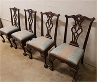 Lot of 4 Henredon Dining Room Chairs