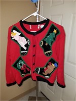 Vintage Size Small "Ugly" Christmas Sweater