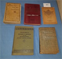 5 Guide Books & Reference Books 1920s - 50s