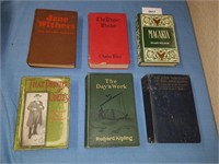 6 Novels / Books 1890s - 1940s