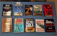 10 Novels W/ Clancy & More