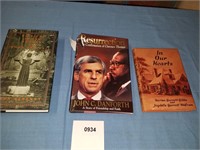 Lot of 3 Signed Books
