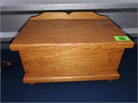 Wooden handmade jewelry box