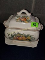Soup Tureen with under plate
