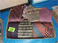 Box Lot neckties (8)