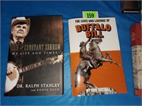 2 Books: Lives and Legends of Buffalo Bill and
