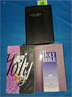 3 Holy Bibles