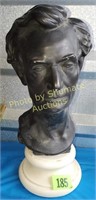 Abraham Lincoln bust 14" tall
