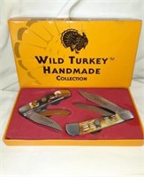 Wild Turkey Handmade 2pc Knife Collection