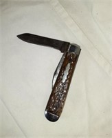 4" Pocket Knife Name worn off of Blade