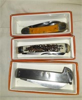 Group of 3 Pocket Knives
