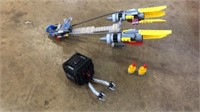 LEGO Star Wars podracer, and Lego movie micro