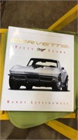 Corvette official anniversary coffee table book