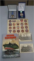 Antique Assortment Military Collectibles some WWII
