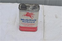 MOBIL OIL OUTBOARD OIL  1 QT CAN