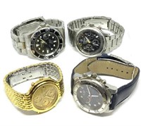 Lot of Assorted Men's Watches - Chronographs, etc.