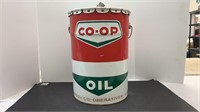 Antique Coop Oil Pail, Approx 4 Gallon