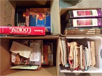 4 - Boxes of Cook Books