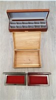 Assort. Wood Trinket/Keepsake Boxes -see details