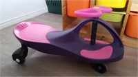 Pink/Purple PlasmaCar Swivel Ride-On Scooter
