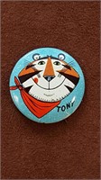 Vintage Tony The Tiger Pin-Back Button, 1" across